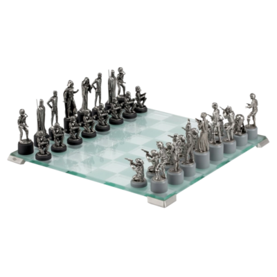 Royal Selangor Star Wars Collection Pewter Classic Chess Set