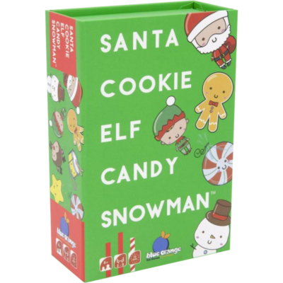 Santa Cookie Elf Candy Snowman Christmas Card Game Family Friendly Ages 8+