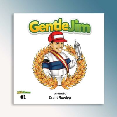 Gentle Jim Little Heroes Jim Richards Australian Motorsport Legends Children's Book By Grant Rowley