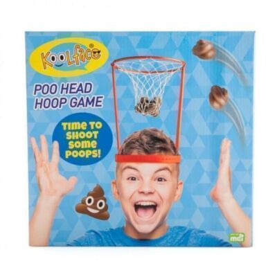 Koolface Smiling Poo Head Hoop Game Time To Shoot Some Poops Funny Joke Novelty Poop Sh*t
Crap