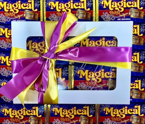 Magical Bar 50g Milk Chocolate Bar - FIND A GOLDEN BOARDING PASS FOR A CHANCE TO WIN A FAMILY TRIP TO ANY DISNEYLAND ANYWHERE IN THE WORLD (Wonka Bar Replacement)