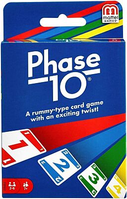 Phase 10 Challenging Sequential Card Game A Rummy-Type Game With An Exciting Twist!