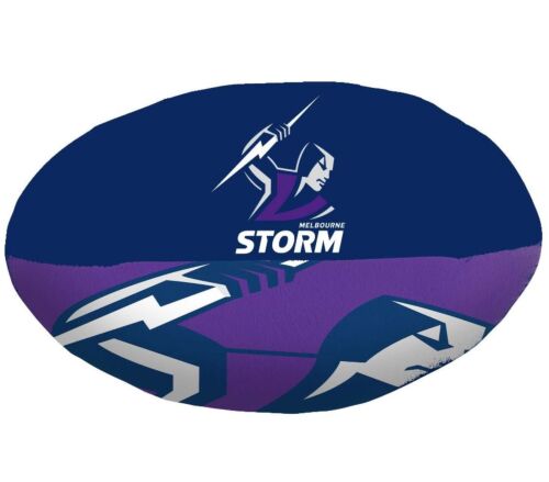 Melbourne Storm NRL Team Logo Baby Child Plush Football Ball