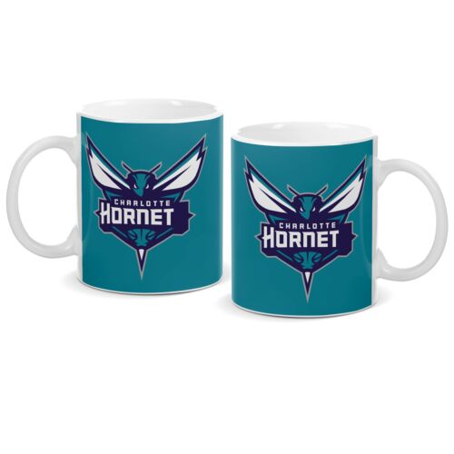 Charlotte Hornets NBA Team National Basketball Association 330mL Coffee Mug Tea Cup