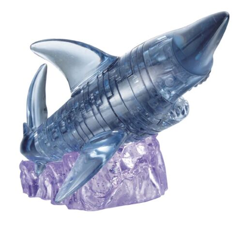 Shark Crystal Puzzle 3D Jigsaw 37 Pieces Fun Activity DIY Gift Idea