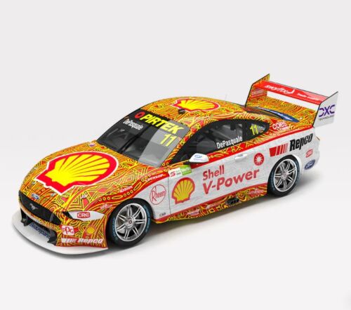 2022 Merlin Darwin Triple Crown #11 Anton De Pasquale Shell V-Power Racing Team Ford Mustang GT Indigenous Round 1:43 Scale Model Car