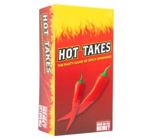 Hot Takes Card game The Party Game Of Spicy Opinions! Ages 17+