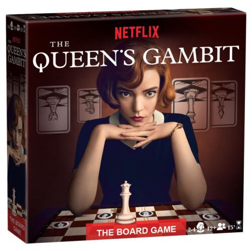 The Queen's Gambit Board Game Netflix Strategic Chess Game Ages 12+