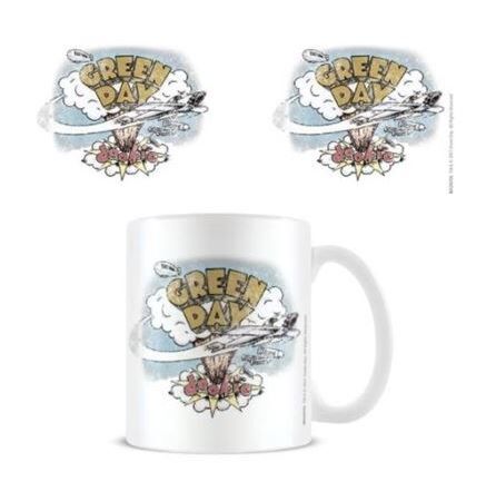Green Day Dookie Album Cover Art Work Design Ceramic 300mL Coffee Tea Mug Cup