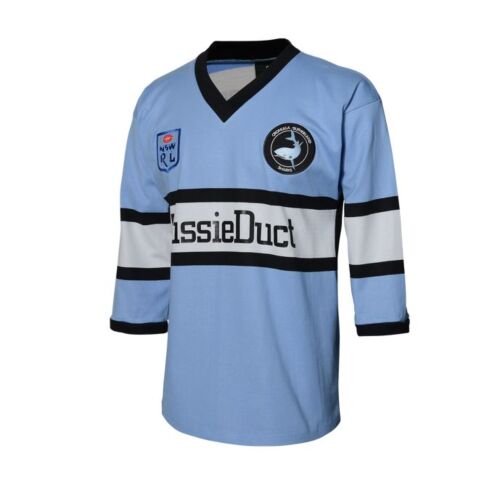 Cronulla Sharks NRL 1988 Retro Heritage Replica Mens Jersey