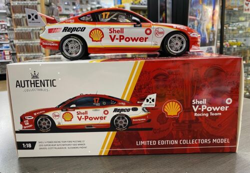 2019 Bathurst Winner Scott McLaughlin & Alexandre Prémat Shell V Power Racing #17 Ford Mustang 1:18 Scale Model Car 