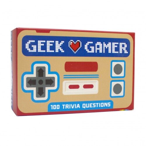 Geek Gamer Trivia Card Game 100 Trivia Questions Family Fun All Ages 