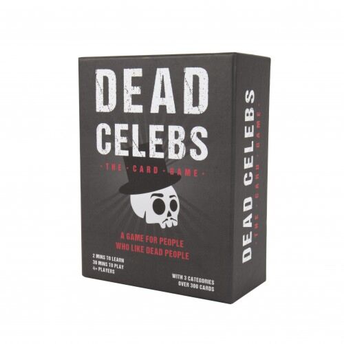 Dead Celebs The Card Game A Game For People Who Like Dead People Ages 12+