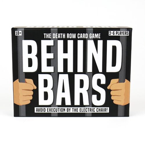 Behind Bars The Death Row Card Game Avoid Execution By The Electric Chair Adults Only 18+