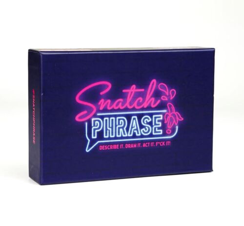Snatch Phrase The X-Rated Sexual Slang-based Party Game Adults Only Ages 18+