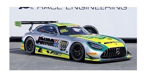 2020 Bathurst 12 Hour 3rd Place Mercedes-AMG GT3 2020 No.888 Mercedes-AMG Team Triple Eight Van Gisbergen Whincup Goetz 1:43 Scale Model Car