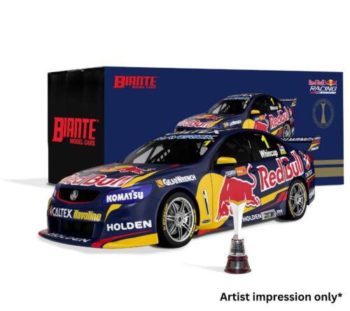 PRE ORDER $50 DEPOSIT - 2014 Phillip Island 400 Championship Winner #1 Jamie Whincup Redbull Racing Holden VF Commodore Supercar 1:18 Scale Model Car (FULL PRICE - $299.00**)