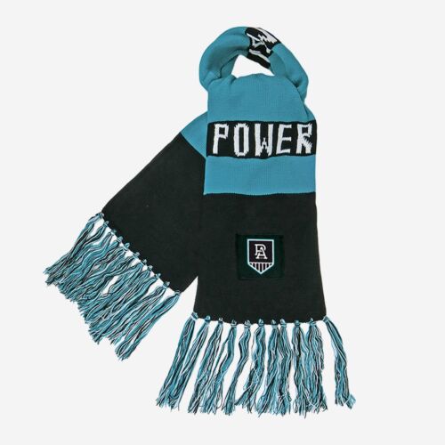 Port Adelaide Power AFL Football Cloth Patch Scarf