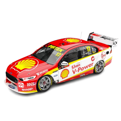 PRE ORDER - 2018 Supercheap Auto Bathurst 1000 3rd Place #17 Scott McLaughlin Alexandre Premat Shell V-Power Racing Team Ford FGX Falcon 1:43 Scale Model Car (*FULL PRICE - $99.00*)