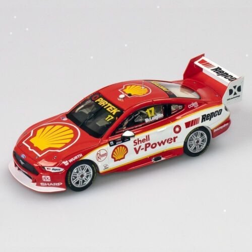 2019 #17 Scott McLaughlin Shell V Power Racing Ford Mustang Season Car 1:43 Scale Model Car