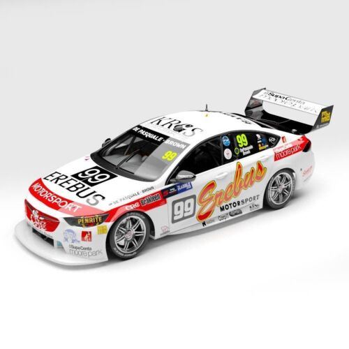 2018 Rabble Club Sandown 500 Retro Round #99 Anton DePasquale & Will Brown Penrite Racing Holden ZB Commodore Supercar 1:43 Scale Model Car