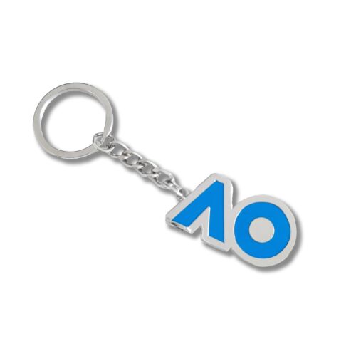 Australian Open 2024 AO Tennis Metal Logo Keyring Key Ring