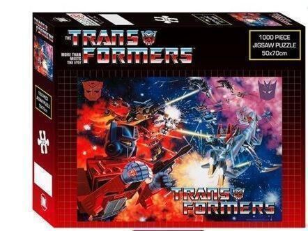 Transformers Space Battle 1000 Piece Jigsaw Puzzle Fun Activity Gift Idea