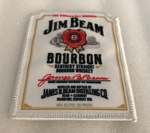 Jim Beam JB Bourbon Brand Sew Iron On Cloth Patch
