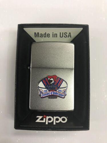 Newcastle Knights NRL Team Centenary Logo Metal Refillable Cigarette Zippo Lighter