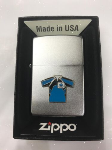 Cronulla Sharks NRL Team Jersey Logo Metal Refillable Cigarette Zippo Lighter