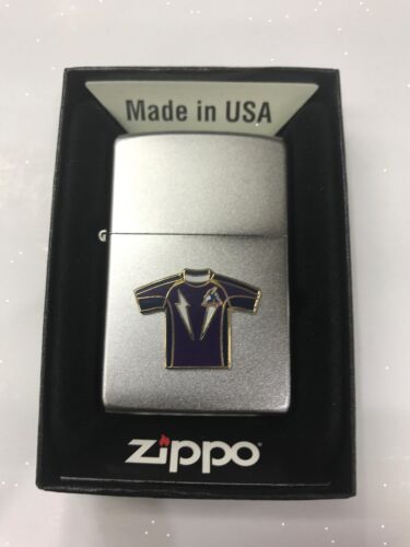 Melbourne Storm NRL Team Jersey Logo Metal Refillable Cigarette Zippo Lighter