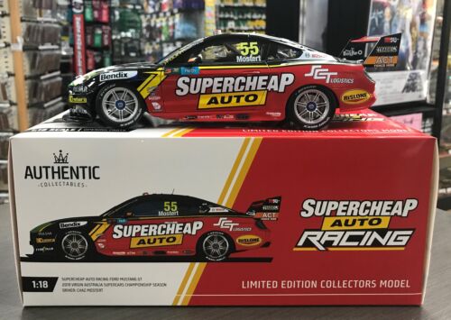 2019 #55 Chaz Mostert Supercheap Auto Racing Ford Mustang Season Car 1:18 Scale Model Car