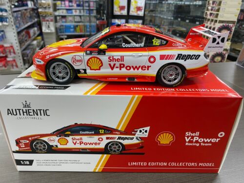 2020 #12 Fabian Coulthard Shell V Power Racing Ford Mustang GT Supercar Virgin Australia Championship Season 1:18 Scale Model Car