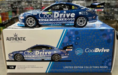 2022 Merlin Darwin Triple Crown #3 Tim Slade CoolDrive Racing Ford Mustang GT Indigenous Round 1:18 Scale Model Car