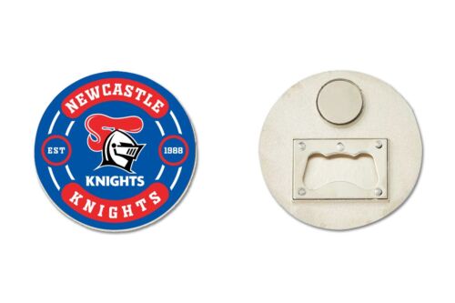 Newcastle Knights NRL Team Logo Year Of Establishment Magnetic Bottle Opener