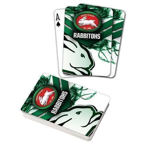 South Sydney Rabbitohs NRL Team Logo Full Deck Set of Playing Cards Poker