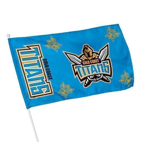 Gold Coast Titans NRL Team Logo Kids Small Flag