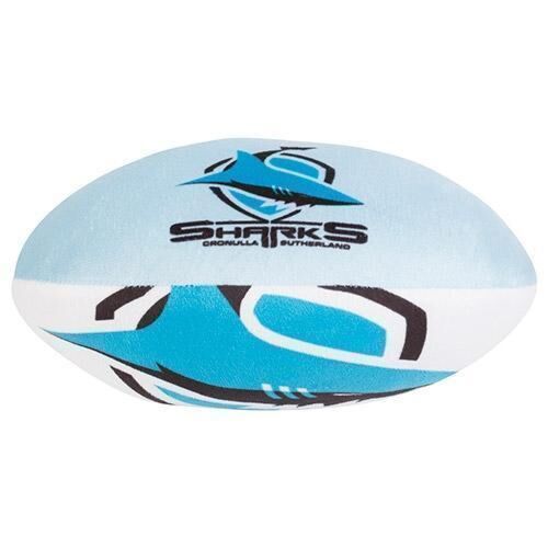 Cronulla Sharks NRL Team Logo Baby Child Plush Football Ball