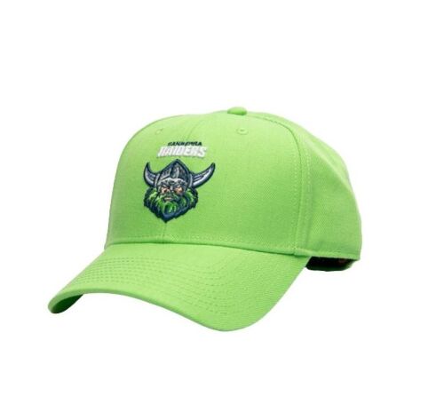 Canberra Raiders NRL Team Logo Green Machine Envy Adult Unisex One Size Stadium Cap Hat