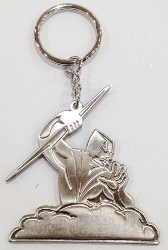 Melbourne Storm NRL Silver Metal Team Logo Key Ring Keyring Chain 