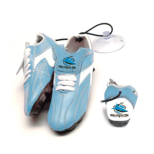 Cronulla Sharks NRL Window Suction cup Hanging Football Shoes