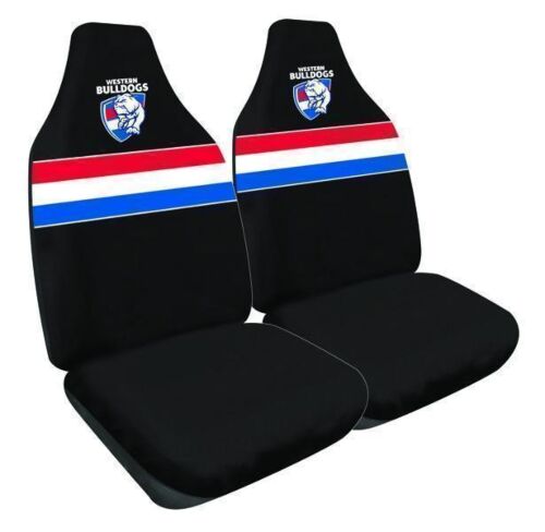 Western Bulldogs  AFL 2 Front Car Seat Covers