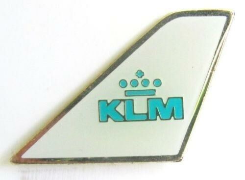 KLM Royal Dutch Netherlands Airlines Jet Tail Pin