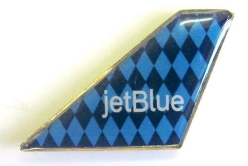 Jetblue Jet Blue Harlequin Airlines Jet Tail Pin