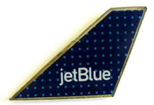 Jetblue Jet Blue Squares Airlines Jet Tail Pin