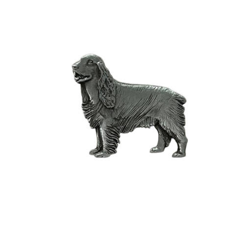 English Cocker Spaniel Dog Breed Coloured Lapel Pin Badge Made In NZ