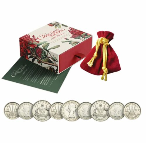 Christmas Pudding Coin Pack - The Aussie Christmas Essential Genuine Australian Silver