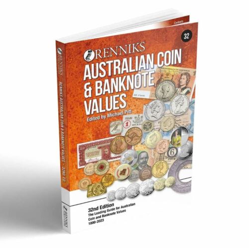 Renniks Australian Coin & Banknote Values 32nd Edition Softcover Book