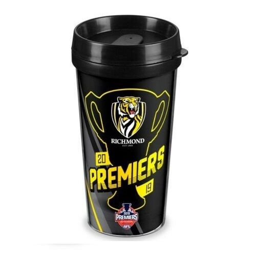 Richmond Tigers 2019 AFL Premiers 250ml Travel Coffee Mug Tea Cup