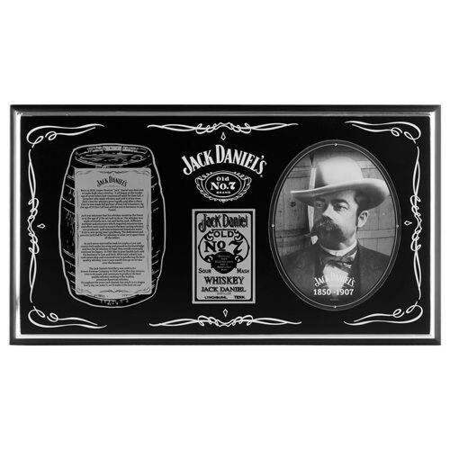 Jack Daniel's History JD Old No.7 Collectible Plaque Sign 